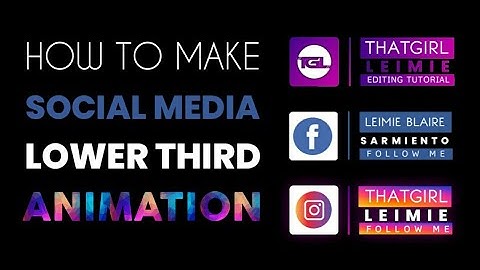 How To Create Lower Third Animation In Kinemaster | Using Mobile Phone | Tutorial by ThatGirlLeimie