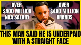Steph Curry is about to be worth $1 BILLION and Says He is UNDERPAID