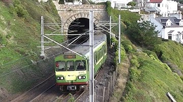 IE 8300 Class Dart Train number 8315 - Vico Road, Dublin