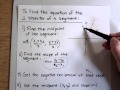 Understanding Perpendicular Bisectors in the Coordinate Plane