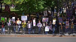'No Kings' protest draws large crowd in downtown Billings