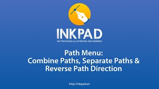 Inkpad Path Menu - Combine Paths, Separate Paths & Reverse Path Direction
