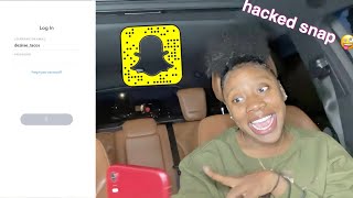 HACKING MY FOLLOWERS SNAPCHATS AND DOING THEIR STREAKS *tiktok challenge*
