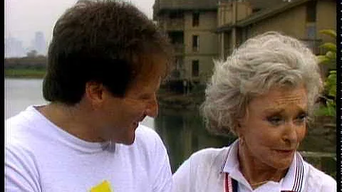 Superstars and Their Moms 1984 Robin Williams & La...