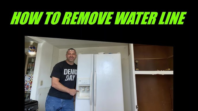 How To Install a Water Line to your Fridge 