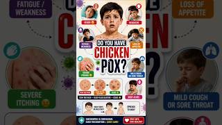 Chickenpox Symptoms Explained 🦠 | Early Signs You Must Not Ignore ⚠️ (Fever, Rash, Itching)