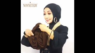 Turban Dewasa Instant Lady Di - Hijab Jilbab Turban Instan Kelas Premium