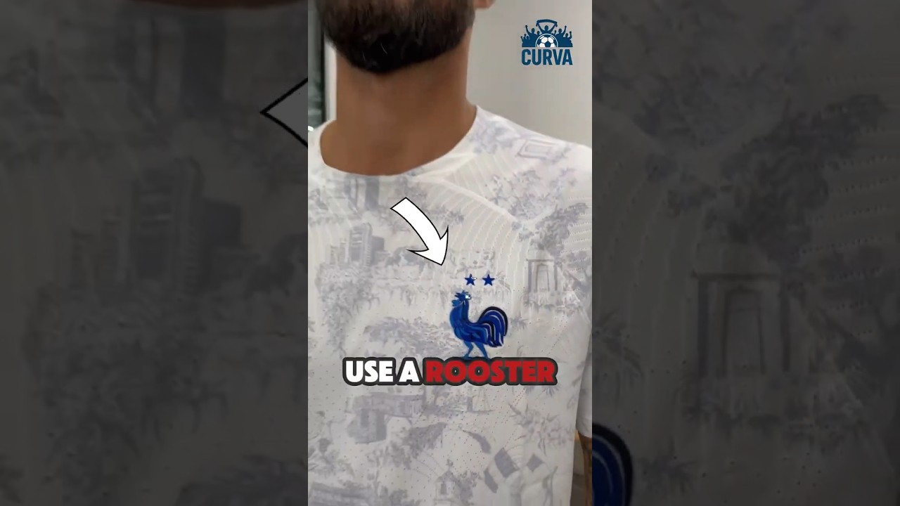 Why does France have a Chicken on their Kit? 🐓🤔