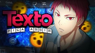 Tutorial - Como Fazer Texto Simples || Ps Touch || Pixellab