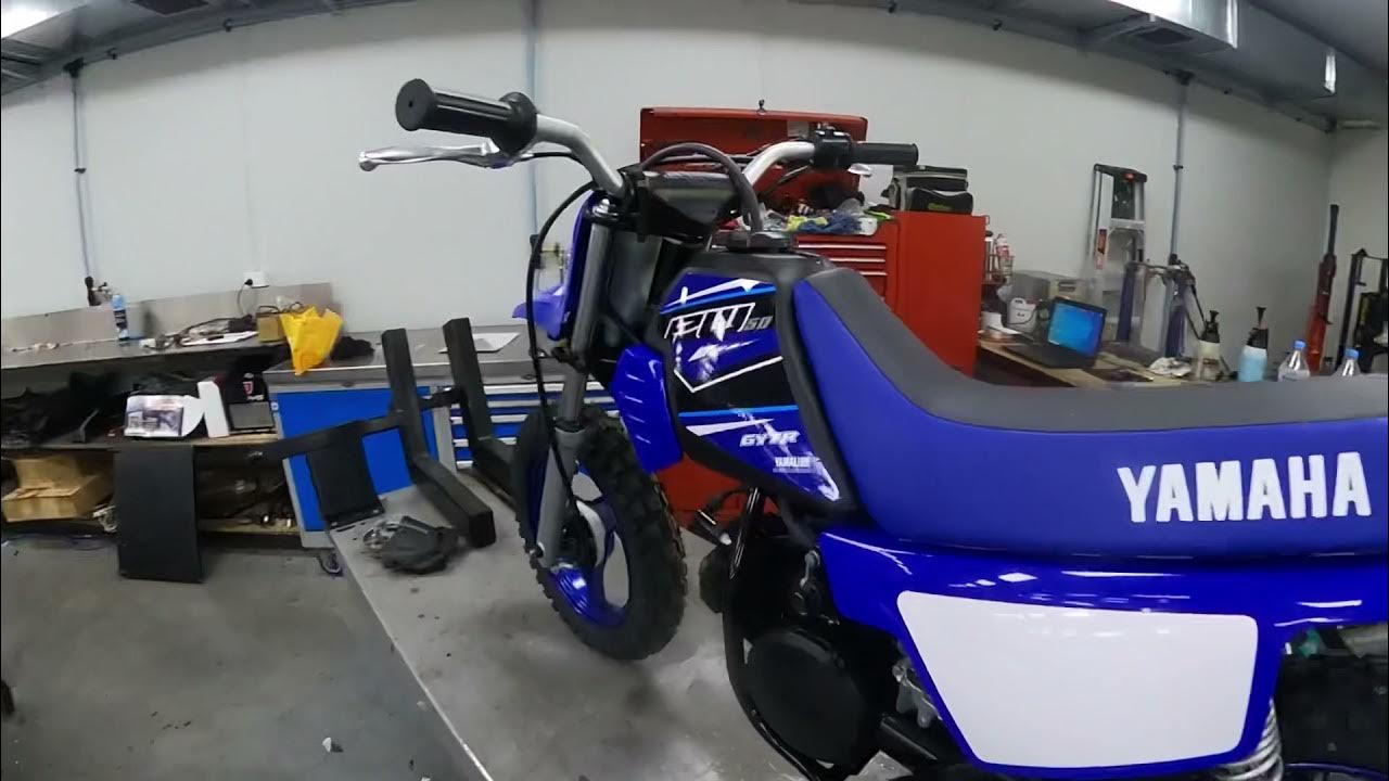Brand new 2021 Yamaha PW50 (PeeWee 50) with training wheels, going out