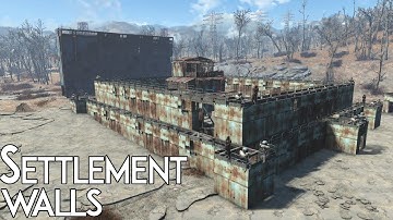 Fallout 4 - Settlement Walls
