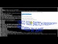 CISCO 9200 SWITCH PASSWORD RECOVERY BY SUMIT