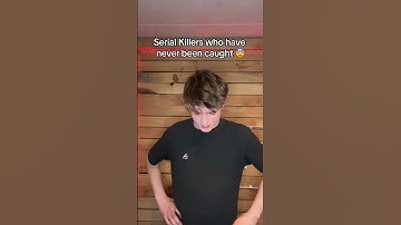 Serial killers who have never been caught 😨.      @sageglory