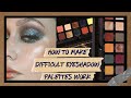 How to make difficult eyeshadow palettes work | JkissaMakeup