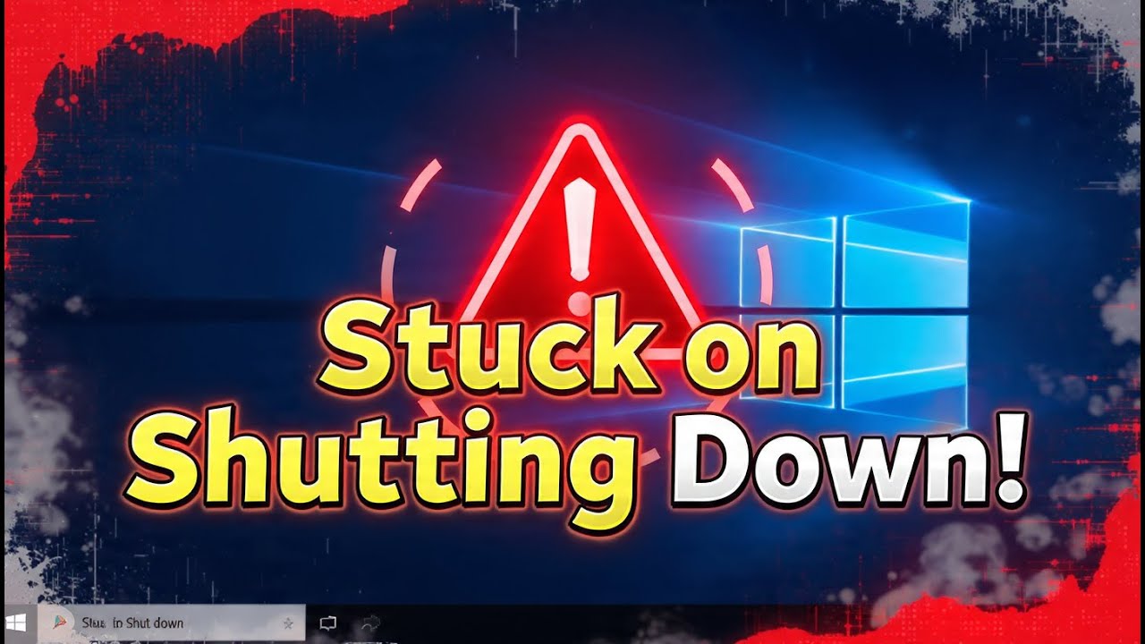 How to Fix Windows 11 Stuck on Shutting Down Screen - YouTube