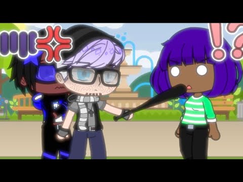 MICHEAL MEETS A KAREN - Skit | Gacha Club