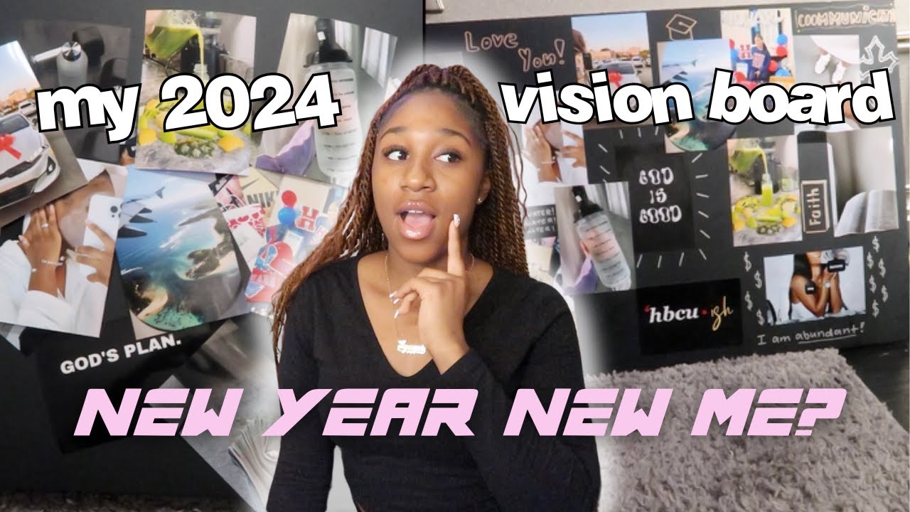 2024 Vision Board Tips ✨ 1. Have the photos be from your POV 2. Have a, vision board