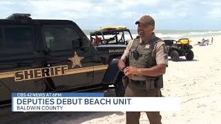 Alabama deputies debut beach unit