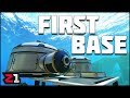FIRST Base Building and Island Exploration! Subnautica Ep 2 | Z1 Gaming