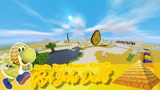 GBA Yoshi Desert-Minecraft Mario Kart Super Circuit