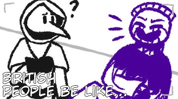 British People Be Like || SCP 049 + SCP 035