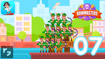 Bowmasters 🏹  Gameplay 🎮 Walkthrough Part 07 (IOS | ANDROID) #bowmaster #radixgamerz