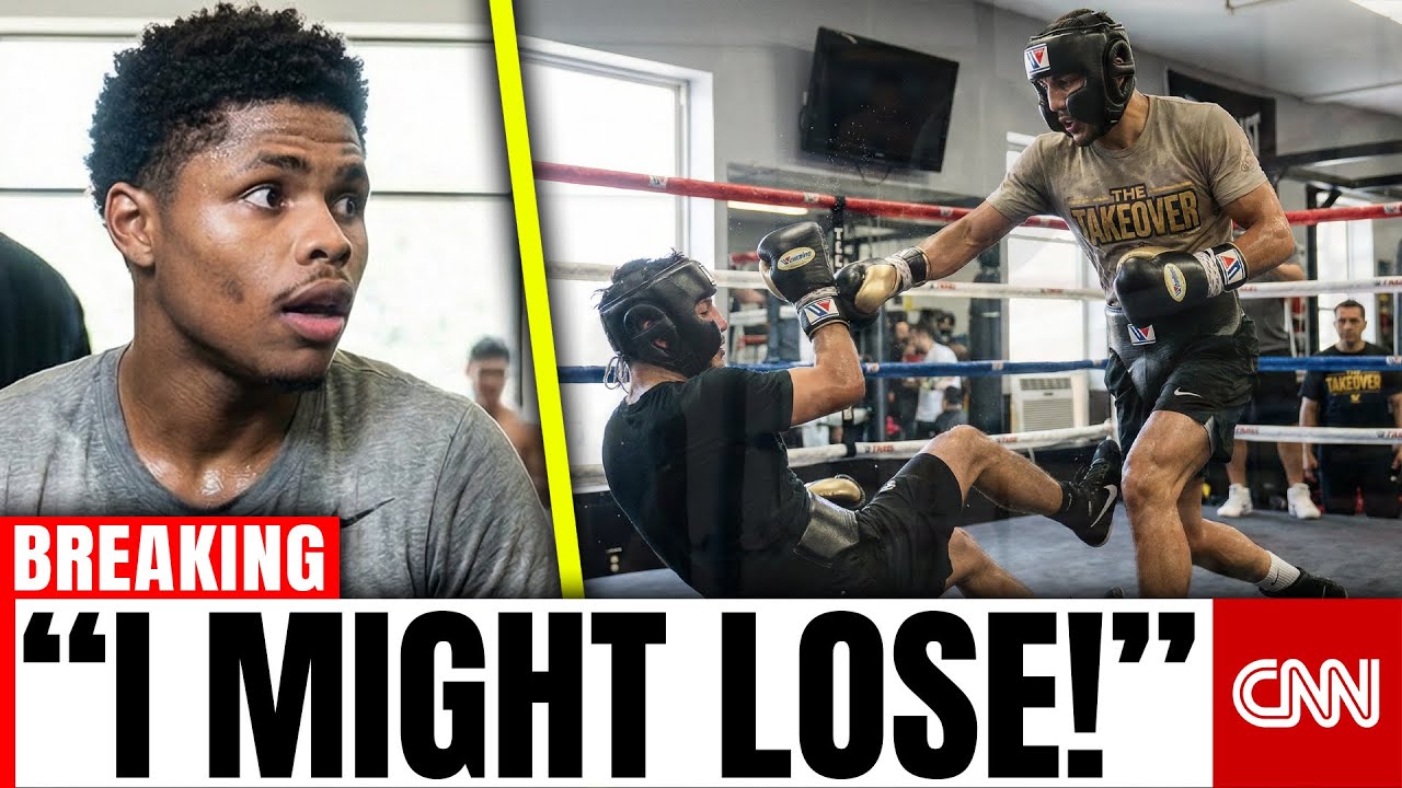 Shakur Stevenson SHOCKED by Leaked Training Footage of Teofimo Lopez