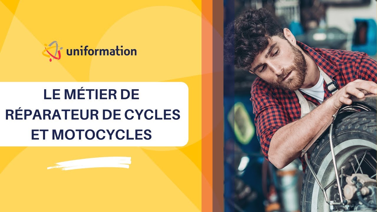 Le métier de réparateur de cycles et motocycles de loisir - YouTube