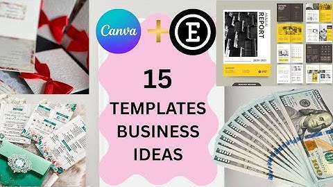 15 Digital Products Ideas That Sells Like Crazy In 2026/ Canva Template Business Ideas.