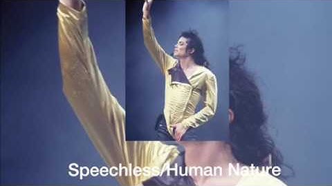 Michael Jackson - Speechless/Human Nature - Invincible World Tour (Fanmade)