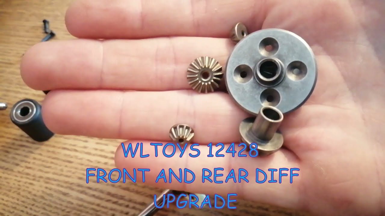 wltoys 12428 rear differential upgrade