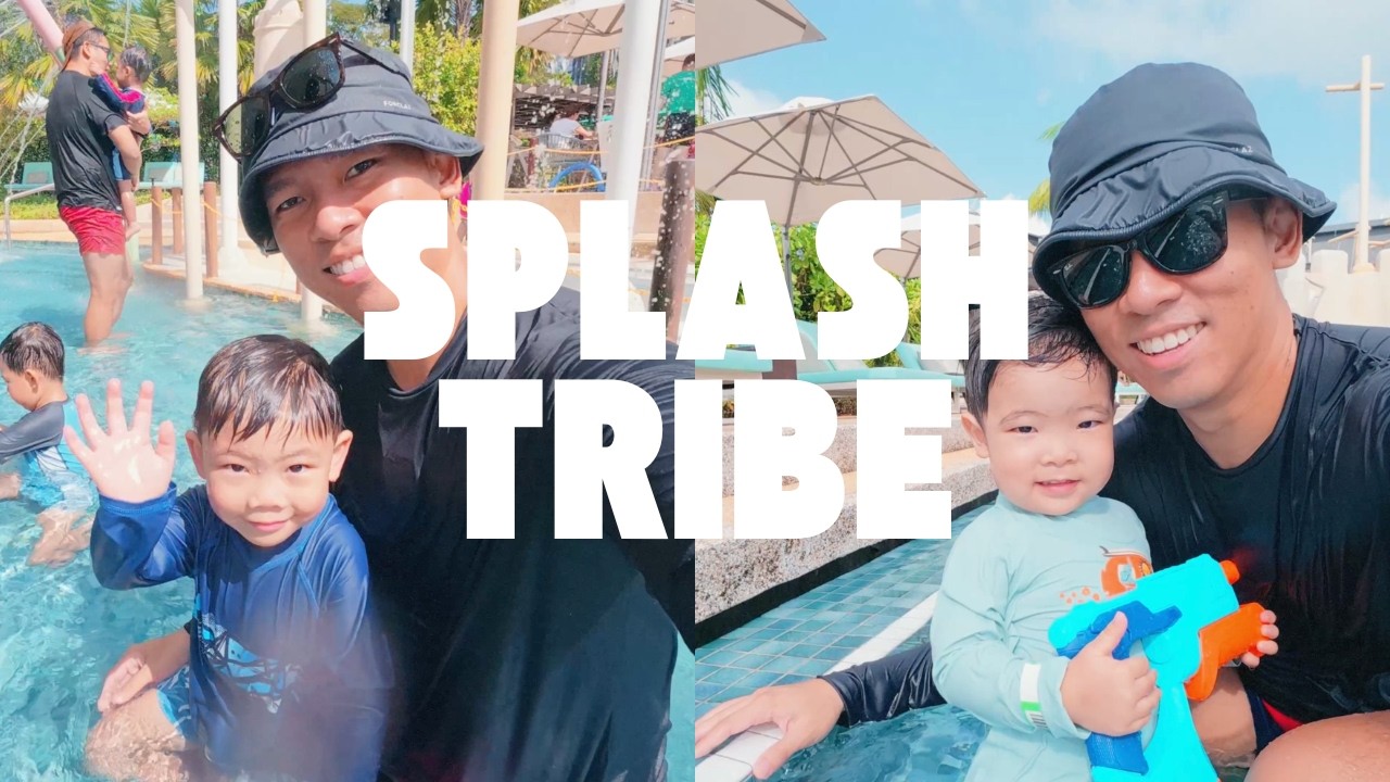 The Kids Had A Blast At Splash Tribe Sentosa!
