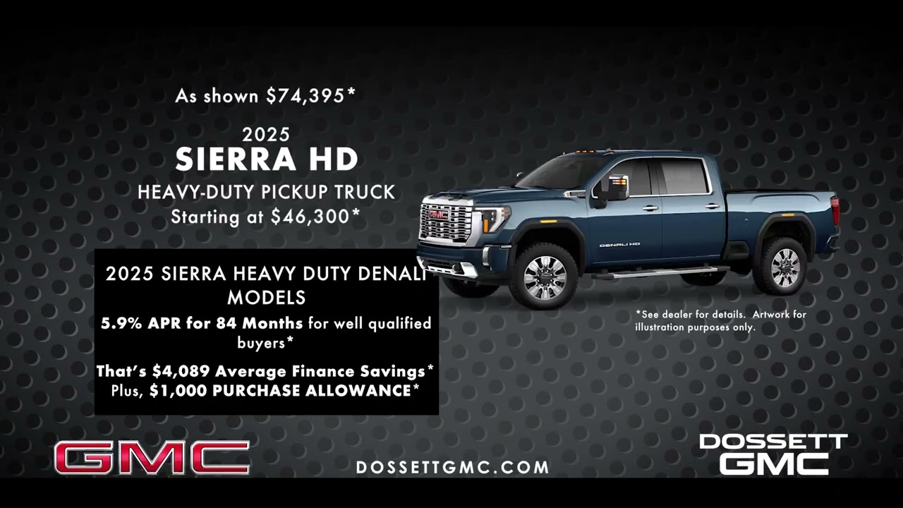 WDAM Commercial - Dossett GMC Cadillac - 52 Years [OCT25] (:30)