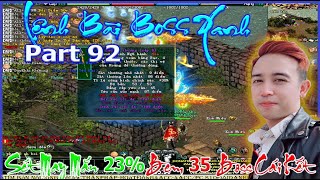 Võ Lâm 1 | Boss Part 92 | Sét May Mắn 23% 35 Boss Xanh Cái Kết Thật Sự Khó Tin | Duy Khải Gaming