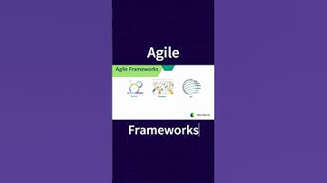Agile Frameworks | Popular Agile frameworks for SDLC #shorts