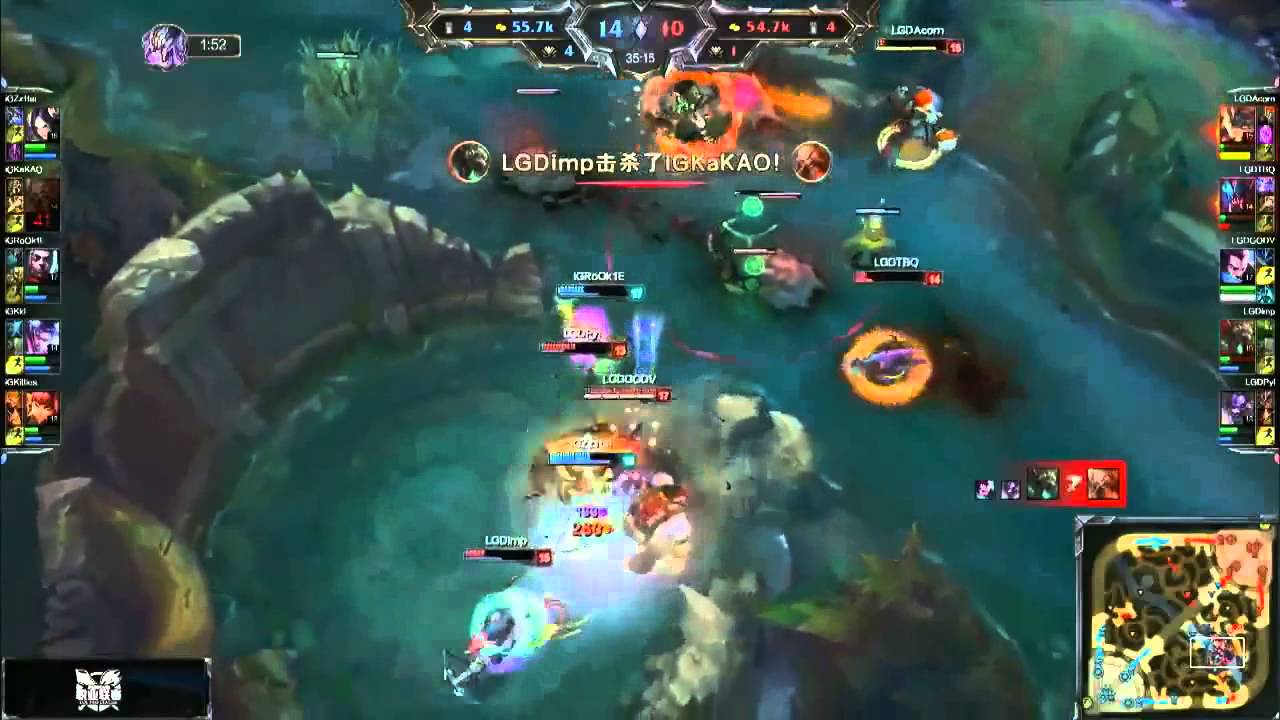 Godv Yasuo Plays   2015 LPL Summer Week 4