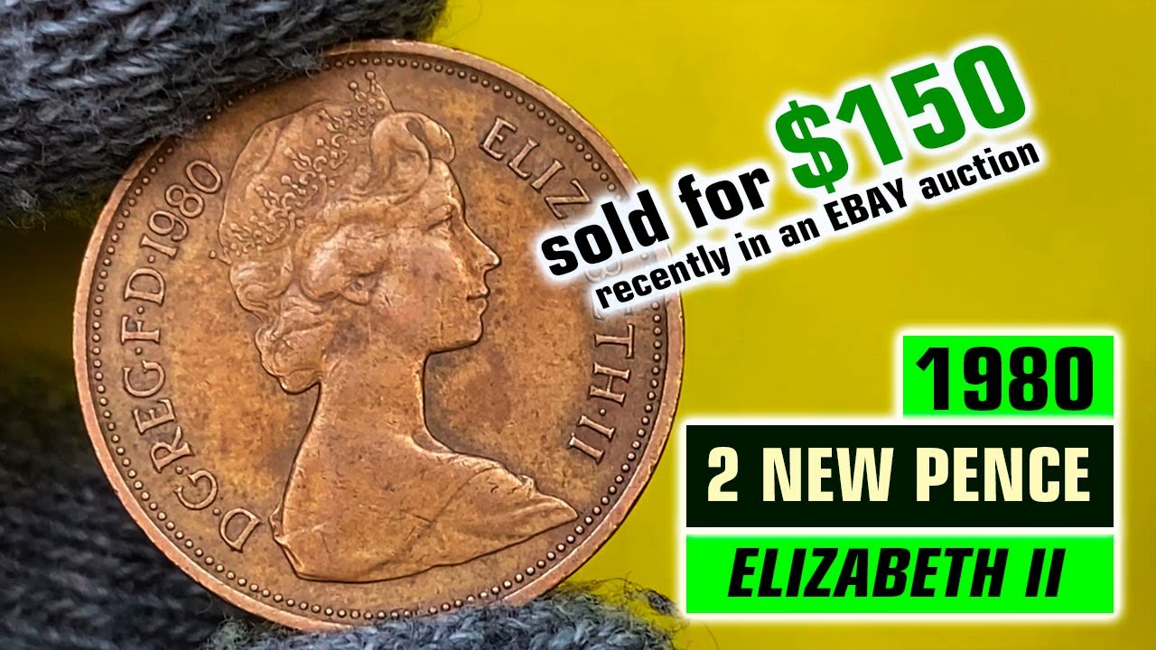 1980 Elizabeth II 2 New Pence Coin — A Rare Treasure You Should