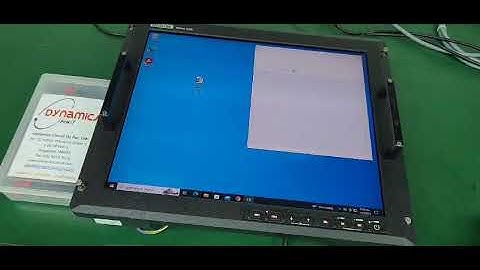 Barco MRDF 251A LCD Display 9340170 Type RDM251 Repairs by Dynamics Circuit (S) Pte. Ltd.