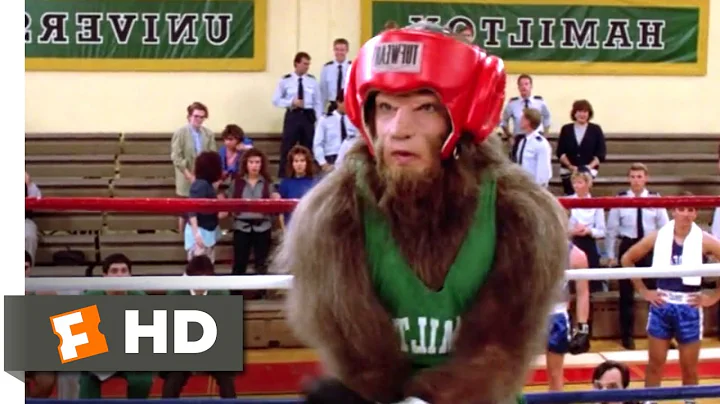 Teen Wolf Too (1987) - The Wolf Comes Out Scene (5...