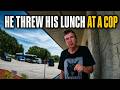 He Threw His Lunch at a Cop. That's a Felony.