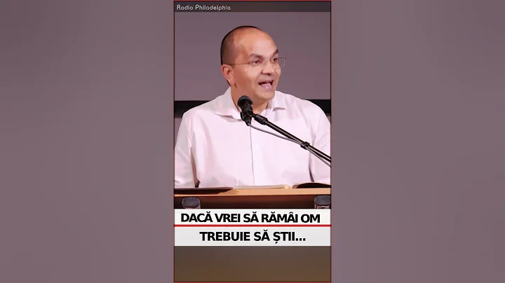 Dac VREI s rmi OM trebuie s tii... // Costel Ghioa...