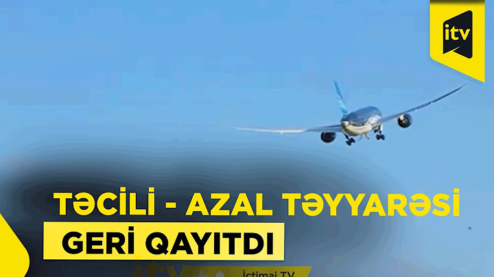 Qətər üzərində hava məkanı bağlandı, AZAL təyyarəsi geri qayıtdı