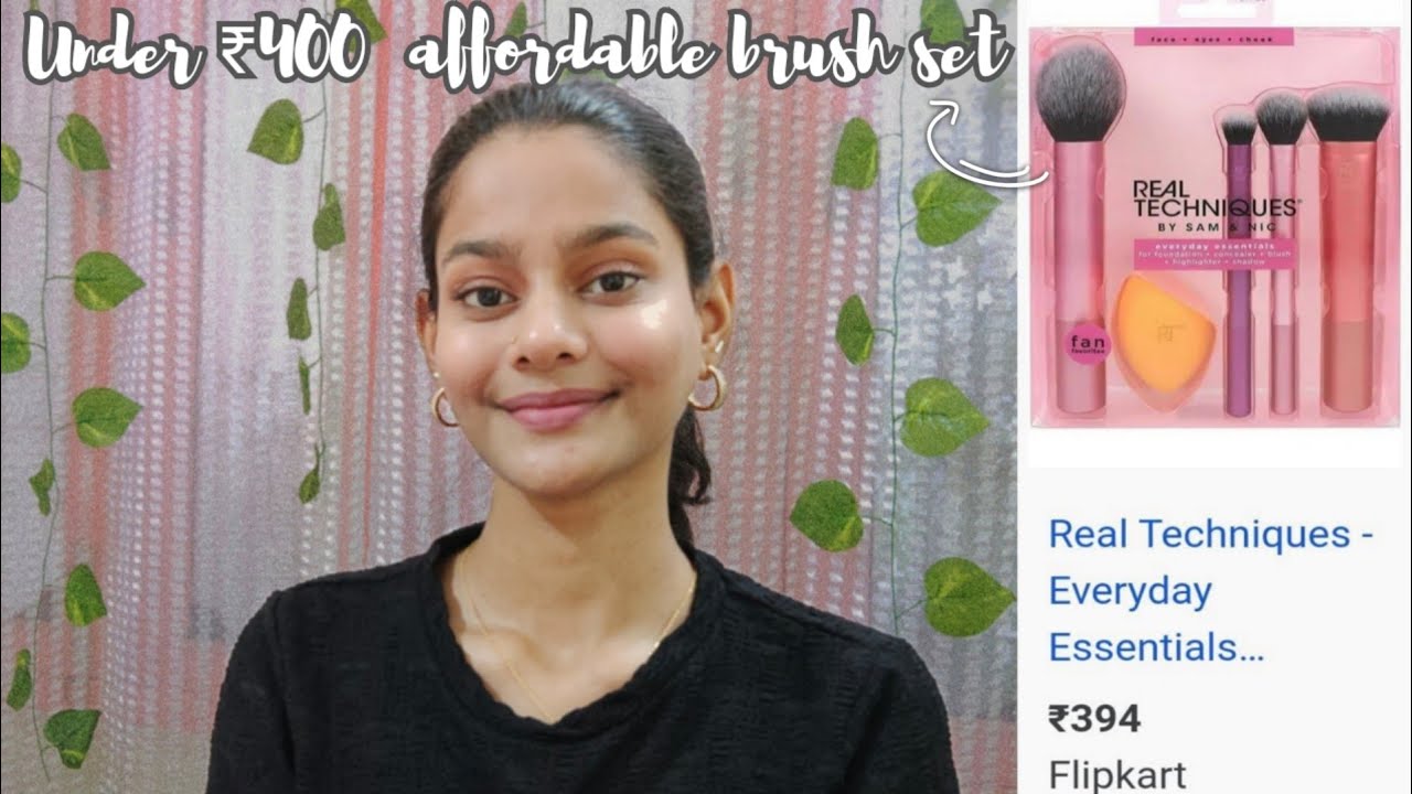 Real techniques dupe brushes from flipkart | Juheezz
