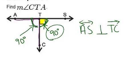 Perpendicular Lines: Examples (Geometry Concepts)