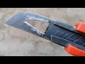 Few people know this function of the utility knife