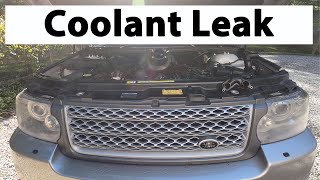 2010 Land Rover Range Rover HSE has Coolant Leak