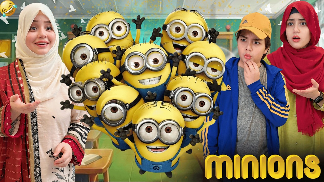 Why Minions Came Out From TV Suddenly Osman Se Minions Ki Dosti Part-1 | Rida Naqqash Extra