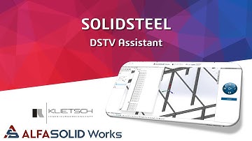 How to export DSTV NC data, directly from SOLIDWORKS | DSTV Assistant from SolidSteel
