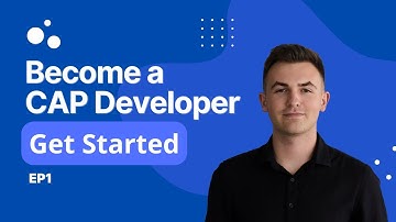 SAP CAP Tutorial for Beginners (Ep1) | Creating Your First CDS Entity