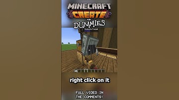 THE FUNNELS - MINECRAFT: CREATE MOD FOR DUMMIES
